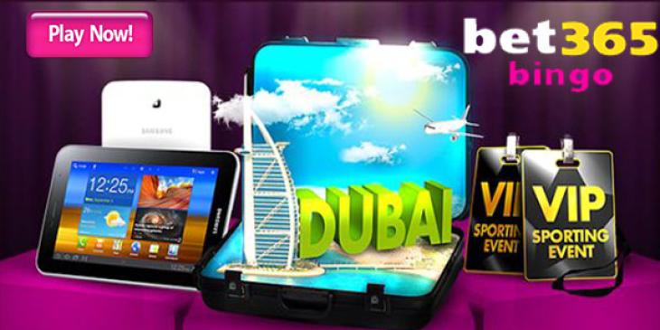 Win an iPhone 6 or a Trip to Dubai at Bet365 Bingo