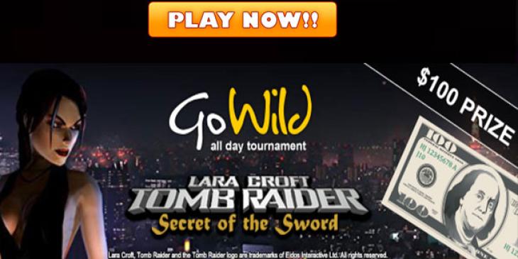 Go Wild Casino Offers $100 in Tombraider Slot Promotion