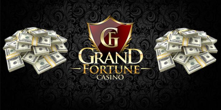 Earn Up to $225 and 50 Free Spins Every Weekend with Grand Fortune Casino!