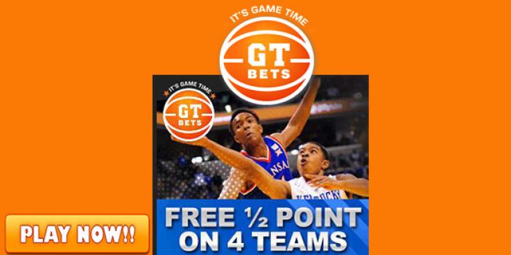 Bet on Final Four with a Free ½ Point at GTbets