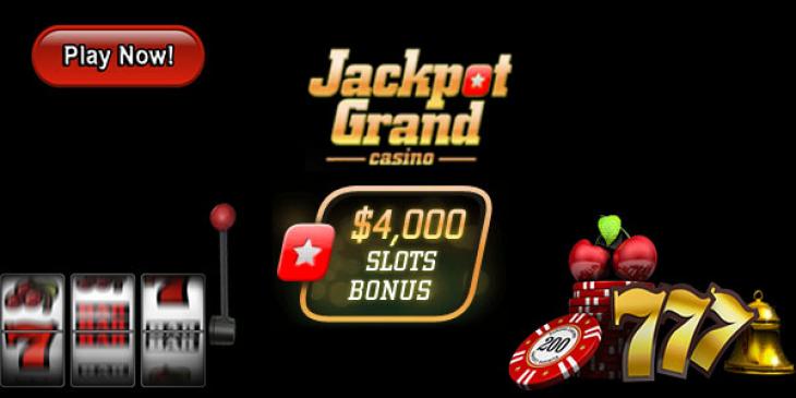 Jackpot Grand Casino Gives away free chips and  $4000 Slots Bonus in March Madness