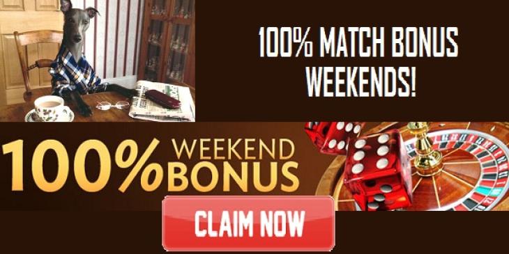 Use Your Jubise Casino Weekend Bonus Code to Get a 100% up to £100 Match Bonus!