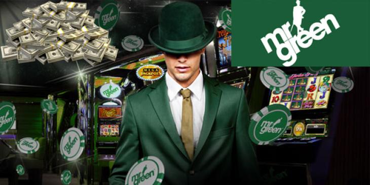 It’s Raining Cash This Week at Mr. Green Casino!