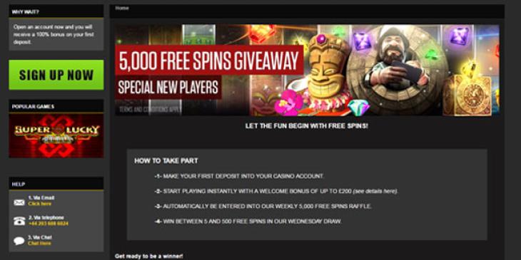 Join NetBet for Chance to Win 500 Free Spins!