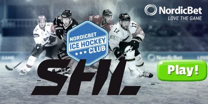100-euro Free Hockey Bet at NordicBet in September