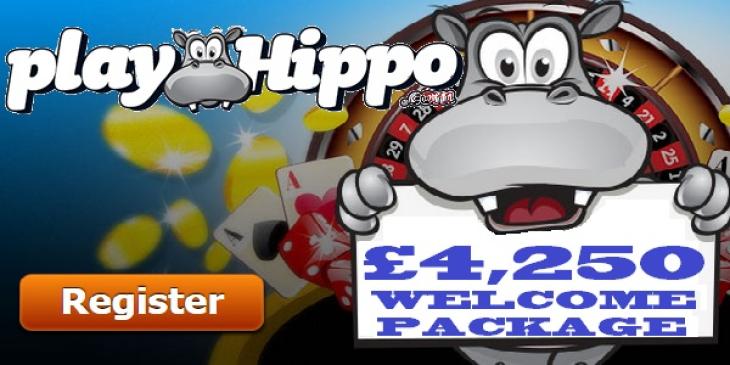 Wager at PlayHippo Casino for Amazing GBP 4,250 Welcome Bonus