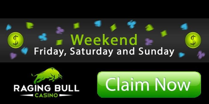 Three Raging Bull Casino Coupon Codes for the Weekend