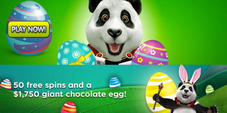 Win a $1,750 Designer Chocolate Egg at Royal Panda Casino