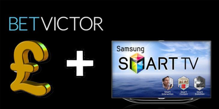 Win a New Samsung TV With BetVictor Casino!