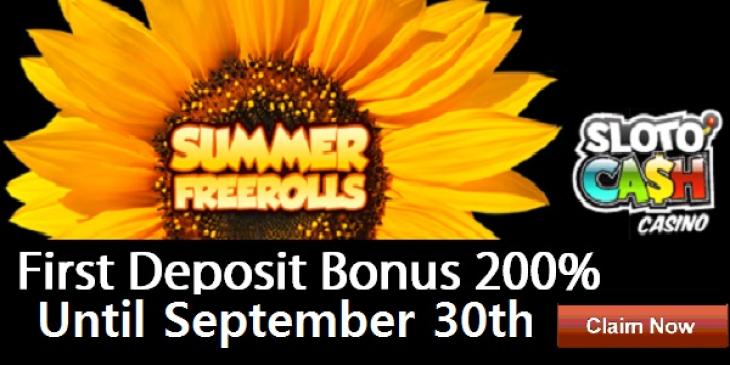Superb Summer Prizes at Slotocash Casino
