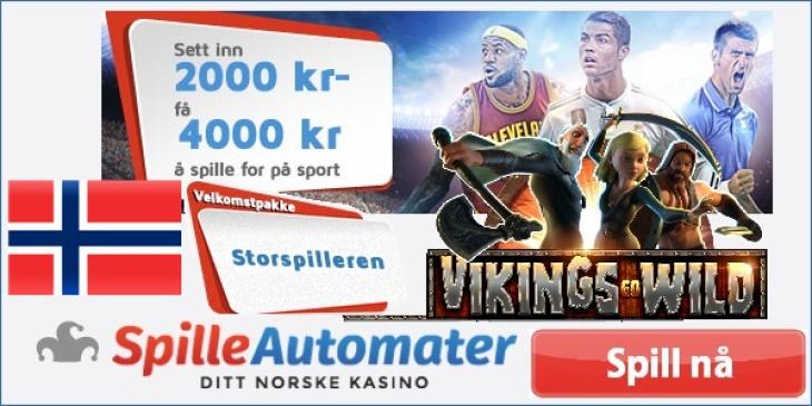 SpilleAutomater Casino: Få NOK 10.000 bonus på top norsk nettcasino!