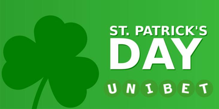 Earn up to £2,500 in One Spin with the St. Patrick’s Day Special at Unibet Casino!