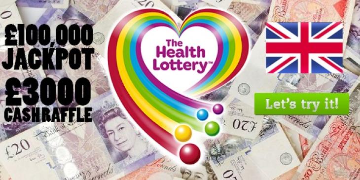 Subscribe and Win £3,000 at The Health Lottery Online