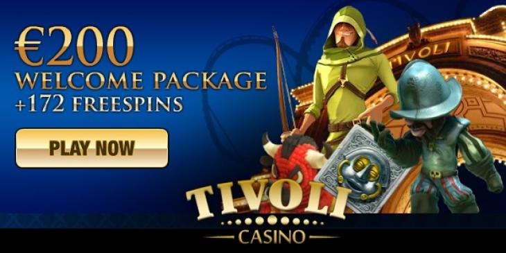 Take Advantage of the EUR 200 Welcome Package at Tivoli Casino!
