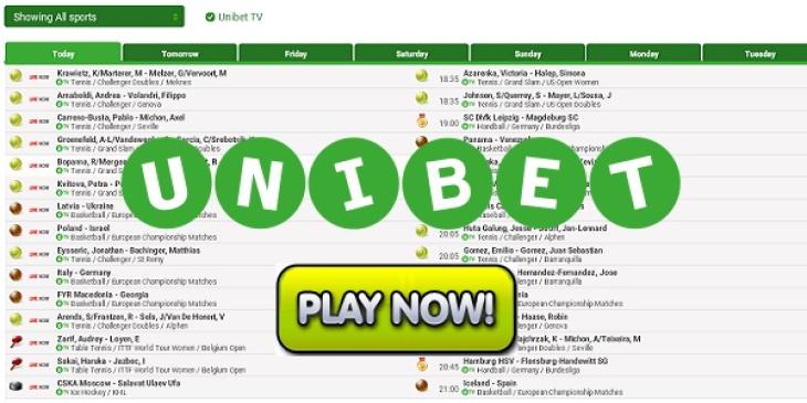 Watch your Favourite Sport Events on Live Stream at Unibet Sportsbook