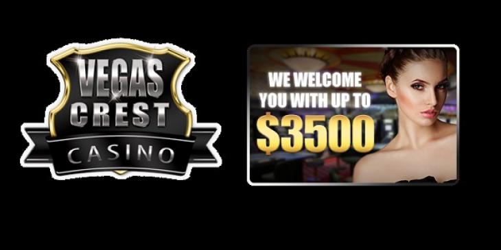 Win Superb $50 Bonus at Vegas Crest Casino