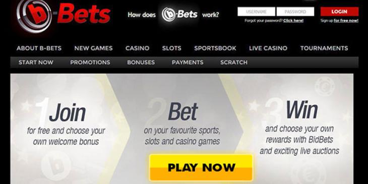 b-Bets Casino Offers Terrific Prizes