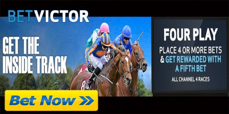 Claim a GBP 10 Free Bet with BetVictor Sportsbook’s Four Play