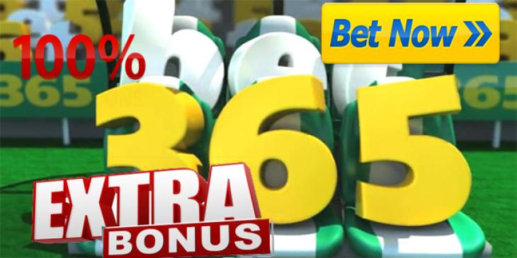 Claim up to 100% Extra Bonus on Combined Bets at Bet365 Sportsbook