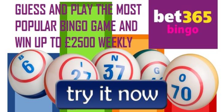 Your GBP 2,500 Bet365 Bingo Cash Prize is Waiting for You to Win