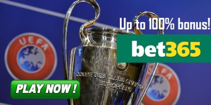 Rewarding Bonus at Bet365 for Champions League Playoff Betting