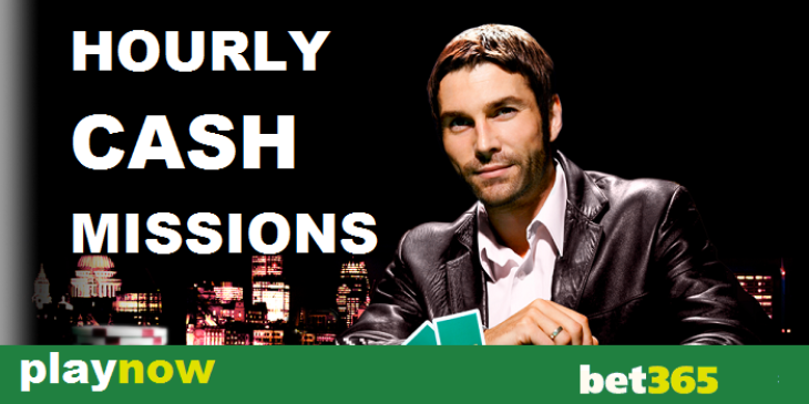 Collect Superb Prizes with bet365 Poker’s Hourly Cash Missions