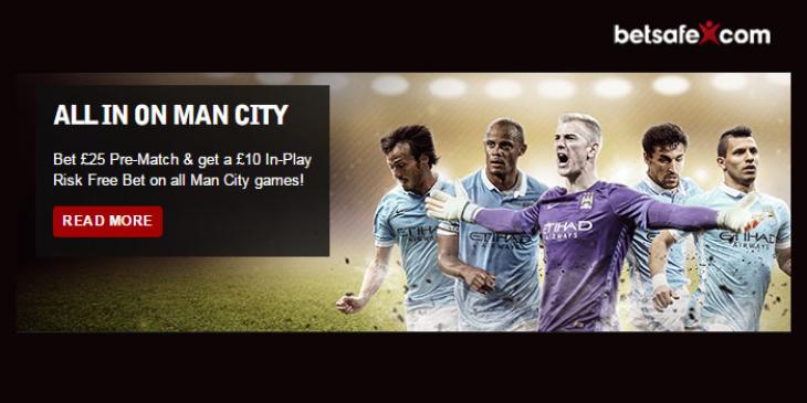 Bet and Get Premier League Safe Bets every week at Betsafe Sportsbook!