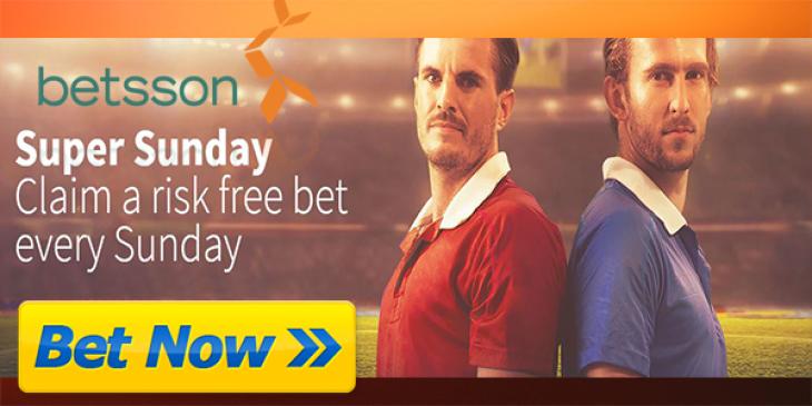 Betsson Sportsbook Offers EUR 5 Risk Free Bet