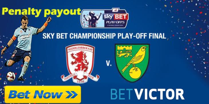 Get a Penalty Payout for this weekend at BetVictor Sportsbook