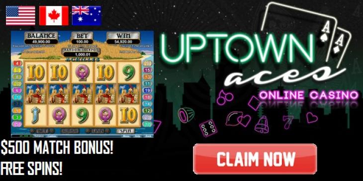 Uptown Aces Casino Launches the Rewarding Achilles Slot