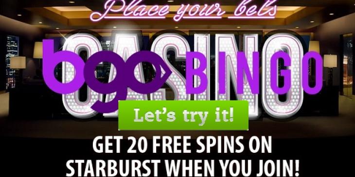 Up to 200 Free Spins at bgo Bingo!