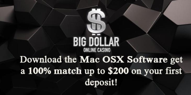 Bite into the Great Offer on Mac OSX download by Big Dollar Casino