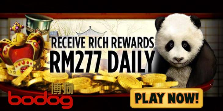 Win RM 277 for Free Thanks to Bodog88’s Awesome Welcome Bonus