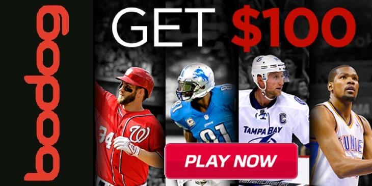 Claim USD 100 at Bodog Sportsbook