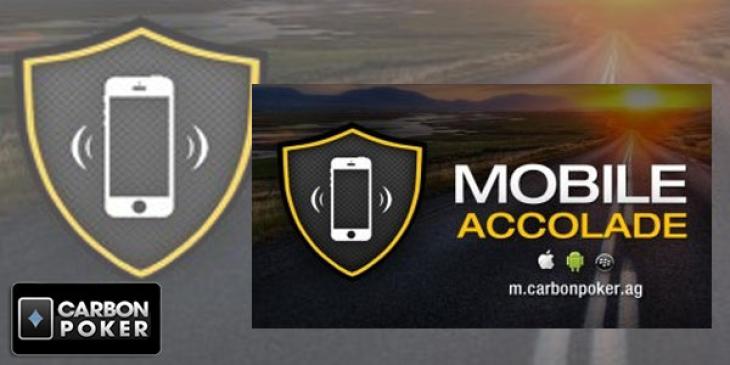 Carbon Poker Is Awarding Accolades for Mobile Players