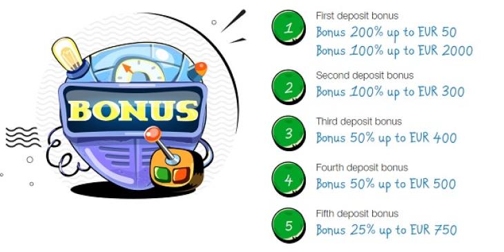 Win Bonus on Every Deposit Adding up to a Total of €3,950 at Casino-X