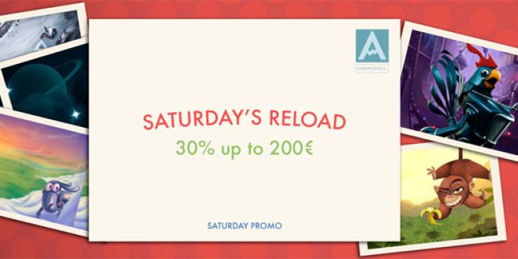Saturday Reload Bonus at Chance Hill Casino