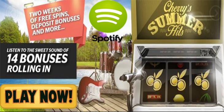 Win 3 Month Subscription for Spotify at Cherry Casino