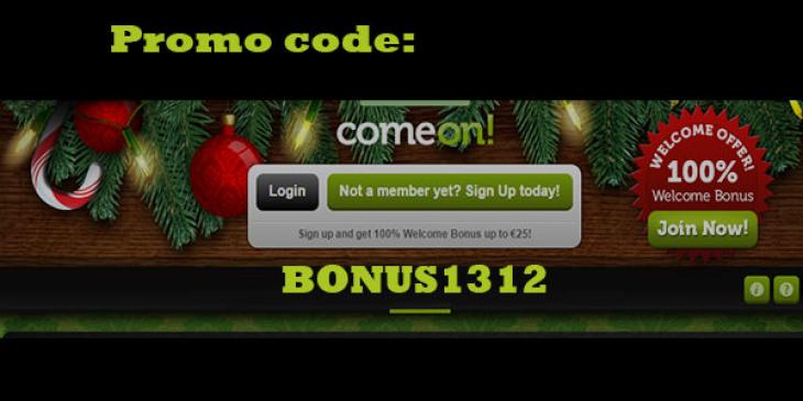 Get Two Bonuses on Sunday/Monday with Your Bonus Train ComeOn! Casino Promo Code to!
