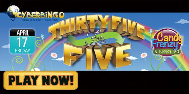 Stunning $35 in Prizes at CyberBingo