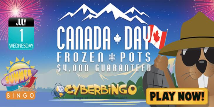 USD 4,000 Guaranteed Prize Pot at CyberBingo