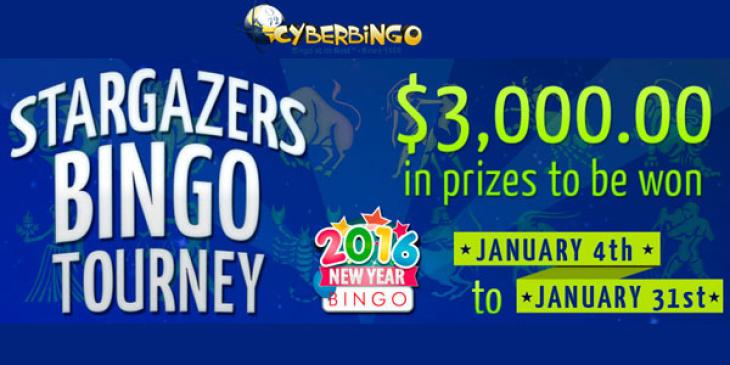 Enjoy the Rewarding Stargazers Tournament at CyberBingo