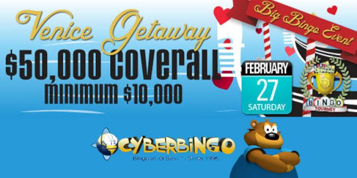 CyberBingo’s Bingo Tournament Offers USD 50,000 Prize Pot