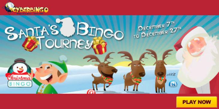 Join the Christmas Bingo Room at CyberBingo now and win $1,000!