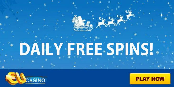 Claim Daily Free Spins at EU Casino