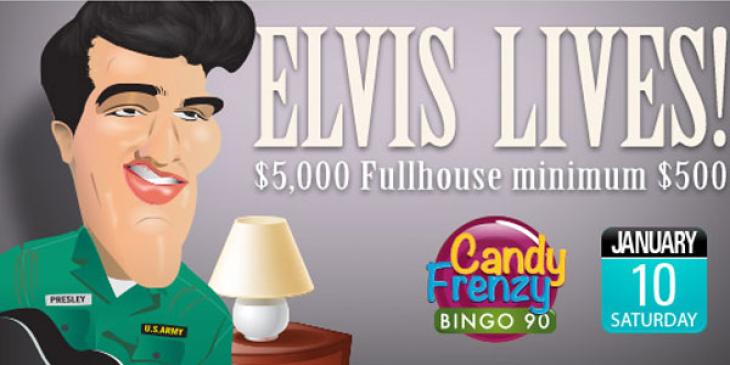 CyberBingo Proves Elvis Lives On in New Year’s Promo
