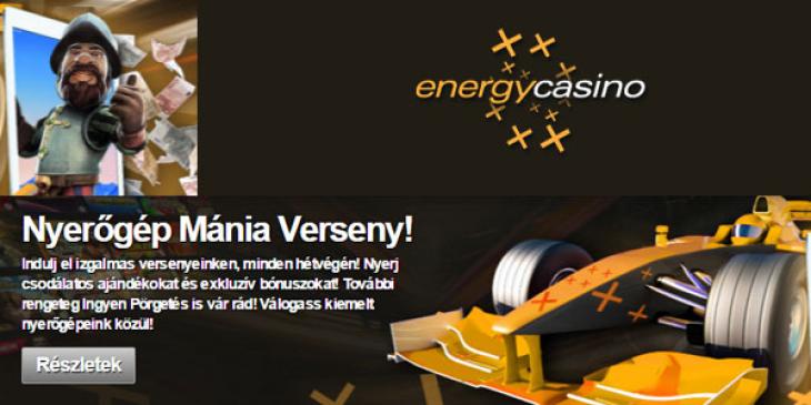 Online Nyerőgép Turnék az Energy Kaszinónál (HU)