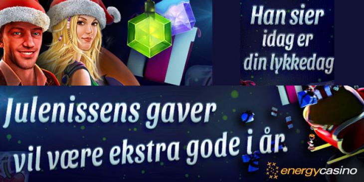 NOK 16000 bonus penger og premier hver dag till 3. januar på Energy Casino! (NOR)