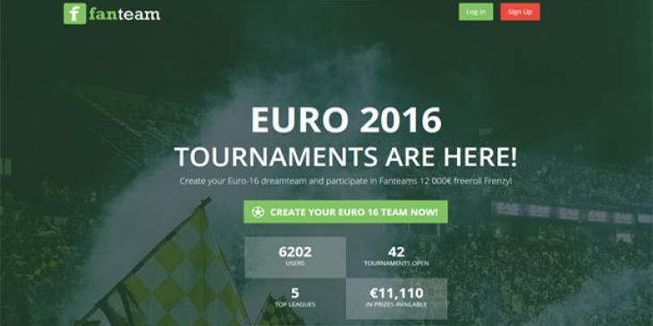 Play Fantasy Euro 2016 QFs for €2,000 at FanTeam’s Freeroller
