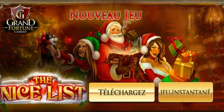 Nouvelle Machine A Sous Chez Grand Fortune (FR)